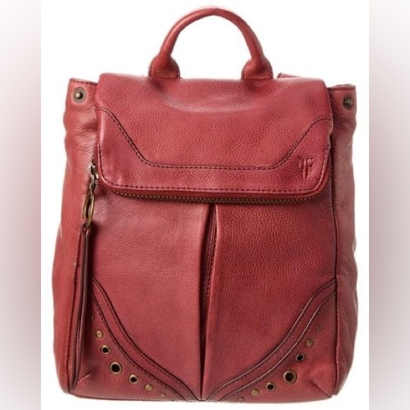 Frye Handbags - NWOT Frye Zuri Backpack in Burgundy